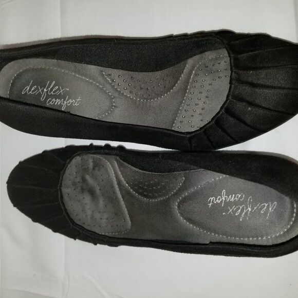 DEXFLEX COMFORT WOMEN"S WEDGE STYLE SUEDE SHOES - Picture 13 of 15